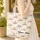 Pink Red Rose Clusters Green Leaves Teddy Bear Everyday Carry Gift Quilted Tote Bag - 4