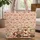 Vintage Camper Van Name Heart Cartouche Hearts Roses - Travel Essentials Gift for Her Quilted Tote Bag - 1