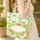 Tropical Hibiscus Palm Monstera Sun Medallion - Everyday Carry & Travel Gift Quilted Tote Bag - 4