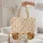 Bulldog Paw Prints Everyday Carry Gift for Bulldog Lovers Quilted Tote Bag - 5