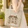 Cottage House on Wheels Rose Vines Your Name Floral Wreath - Everyday Carry Gift Quilted Tote Bag - 4