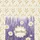 Personalized Lavender Field Wheat Daisies Floral Wreath - Everyday Carry Gift Quilted Tote Bag - 7