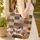 Three French Bulldogs Wooden Name Sign Everyday Carry Gift French Bulldog Lover Quilted Tote Bag - 4