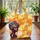 African Woman Floral Headwrap Medallion Paint Splatter Butterflies - Everyday Carry Gift Quilted Tote Bag - 3