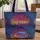 Iridescent Leopard Zebra Snakeskin Medallion - Everyday Carry Gift Quilted Tote Bag - 1