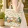 Personalized Vintage Camper Pine Trees Travel Essentials for Camper Quilted Tote Bag - 4