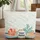 Ocean Waves Conch Starfish Coral Name Wreath Travel Essentials Gift Quilted Tote Bag - 1