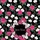 Fuchsia Rose White Orchid Name Custom Floral - Everyday Carry Gift Quilted Tote Bag - 7