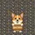 Adorable Playful Corgi Dog Bone Paw Print Wooden Sign - Travel Essentials Everyday Carry Quilted Tote Bag - 7