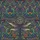 Ornate Dragonfly Botanical Vines Leaves Flowers Butterflies - Everyday Carry Gift Quilted Tote Bag - 7
