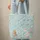 Gingerbread Man Ornament Candy Cane Snowflakes Christmas Everyday Carry Gift Quilted Tote Bag - 6