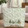 Travel Trailer Pine Trees Camp Chair Wildflower Wreath - Travel Essentials Quilted Tote Bag - 1
