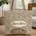 Sleeping Tabby Cat Ornate Floral Scattered Stars - Everyday Carry Cat Lover Gift Quilted Tote Bag - 1