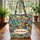 Colorful Ornate Textural Patchwork Collage Geometric Squares Name - Everyday Carry Gift Quilted Tote Bag - 3
