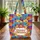 Large Flowers Small Wreath Floral Bouquet Garden Arrangement - Everyday Carry Gift Quilted Tote Bag - 3