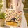 Jack-o'-Lantern Witch Hat Autumn Leaves - Halloween Lover Seasonal Gift Quilted Tote Bag - 4