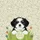 Shih Tzu Puppy Paw Print Floral Wreath - Everyday Carry Gift for Dog Lover Quilted Tote Bag - 7