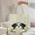 Shih Tzu Puppy Paw Print Floral Wreath - Everyday Carry Gift for Dog Lover Quilted Tote Bag - 5