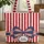 Ornate Patriotic Bow Stars Medallion - Everyday Carry Gift Quilted Tote Bag - 1