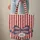 Ornate Patriotic Bow Stars Medallion - Everyday Carry Gift Quilted Tote Bag - 6