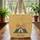 Teepee Mountains Sun Moon Personalized - Southwestern Boho Lifestyle Gift Quilted Tote Bag - 3