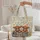 Baby Highland Calves Wildflower Rustic Sign - Everyday Carry Gift for Cow Lover Quilted Tote Bag - 5