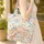 Coastal Seashell Starfish Ocean Waves - Everyday Carry Gift for Beach Goer Quilted Tote Bag - 4
