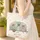 Caravan Your Name Rose Wreath - Travel Essentials Gift for Travelers Quilted Tote Bag - 4