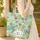 Sea Turtles Tropical Hibiscus Seashells - Everyday Carry Gift for Ocean Lover Quilted Tote Bag - 4