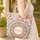 Paisley Polka Dot Personalized Name - Everyday Carry Travel Gift Quilted Tote Bag - 4