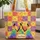 Three Women Flowing Dresses Name Swirls Floral - Everyday Carry Gift for Her Quilted Tote Bag - 1