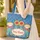 Folk Art Sunflowers Starry Wreath Name - Everyday Carry Gift Quilted Tote Bag - 4