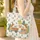 Vintage Travel Trailer Pine Trees Landscape - Everyday Carry Gift for Camper Lover Quilted Tote Bag - 4