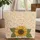 Sunflower Autumn Foliage Wildflower - Farmhouse Decor Travel Essentials Quilted Tote Bag - 1