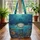 Ancient Underwater Ruins Coral Fish Personalized - Travel Essentials Gift for Ocean Lover Quilted Tote Bag - 3