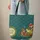 Red Eyed Green Frog Toadstools Butterfly Leaf Garland - Wildlife Lover Carryall Quilted Tote Bag - 6