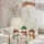 Winter Hat Scarf Snowmen Snowflakes Evergreen Christmas Gift Quilted Tote Bag - 5