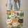 Cartoon Cat Faces Storybook Landscape Floral Wreath - Everyday Carry Gift for Cat Lover Quilted Tote Bag - 6