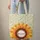 Sunflower Berries Floral Wreath Everyday Carry Gift Quilted Tote Bag - 6