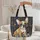 French Bulldog Puppy Patchwork Floral Appliqué - Everyday Carry Dog Lover Gift Quilted Tote Bag - 5