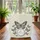 Ornate Butterfly Scrolling Leaves Floral Wreath Your Name - Everyday Carry Gift Quilted Tote Bag - 3