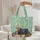 Personalized Highland Cow Wildflower - Rustic Farmhouse Lifestyle Gift for Cow Lover Quilted Tote Bag - 5