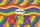 Red Yellow-Green Purple Teddy Bears Rainbow Stripes - Everyday Carry Gift Quilted Tote Bag - 7