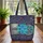 Steampunk Locked Diary Data Reel Neon Circuit - Everyday Carry Gift Quilted Tote Bag - 3