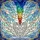 Multi-Faceted Heart Crystal Rainbow Strand Stained Glass Sky Mosaic Home Decor Gift Stained Glass Suncatcher - 5
