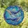 Humpback Whales Shimmering Ocean - Marine Life Admirer Home Decor Gift Stained Glass Suncatcher - 1
