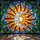 Crystal Crescent Moon Sunburst Prismatic Light Foliage Sky - Home Decor Gift Stained Glass Suncatcher - 5