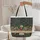 Jesus Christ Last Supper Biblical Figures Botanical Florals Everyday Carry Gift Quilted Tote Bag - 5