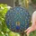 Peacock Fanned Tail Stained Glass - Home Decor Gift for Bird Lover Stained Glass Suncatcher - 2