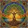 Tree of Life Stained Glass Sunset - Nature Lover Home Decor Gift Stained Glass Suncatcher - 5